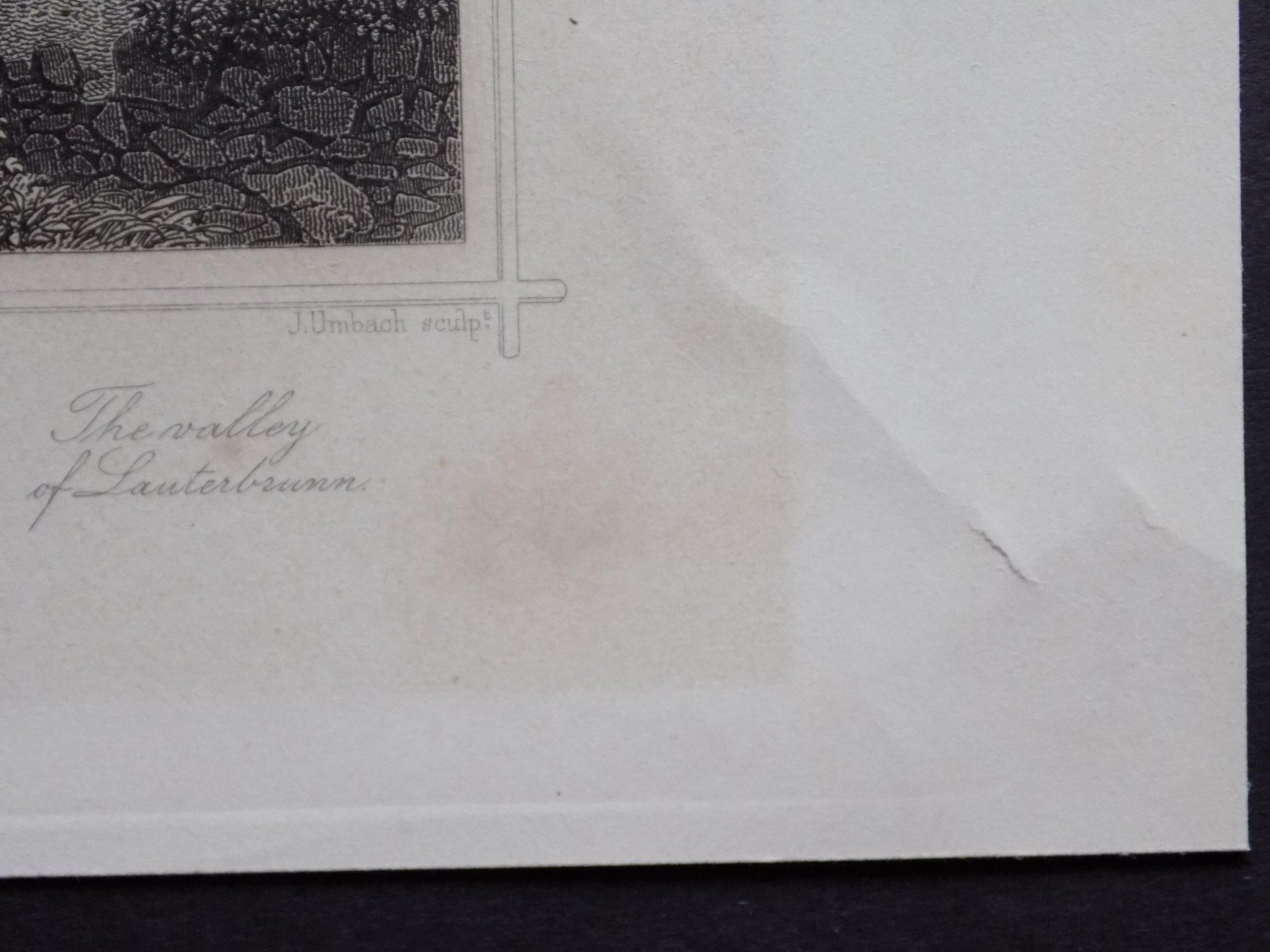 Gravures: Lauterbrunnen Staubbach – D'occasion à Risch par Rischli15 3