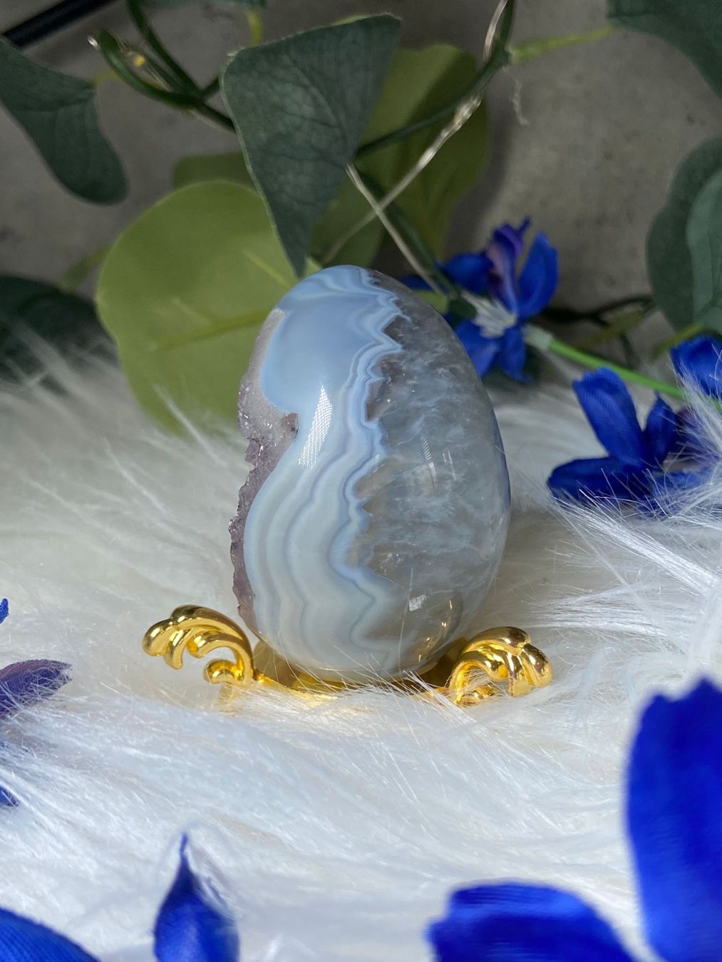 Mineralien & Heilsteine: Amethyst Drusenachat – Neu (gemäss Beschreibung) aus Neuheim von m.hald