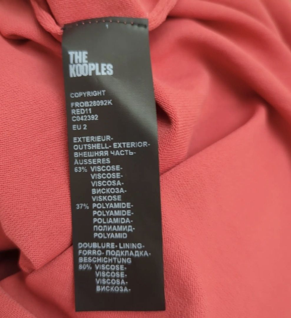 Kooples Vestiti: The Kooples Strickkleid, Rot, Größe 2 – Nuovo (secondo la descrizione) da Le Locle venduto da Threads_CH 2