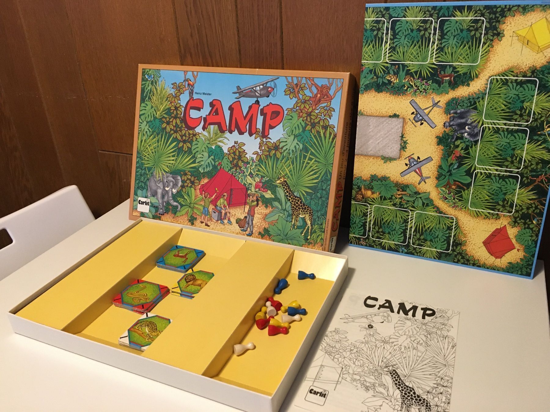 Giochi: Spiel von Carlit - Camp - 1991 – Usato da Andwil SG venduto da Rainboli 5