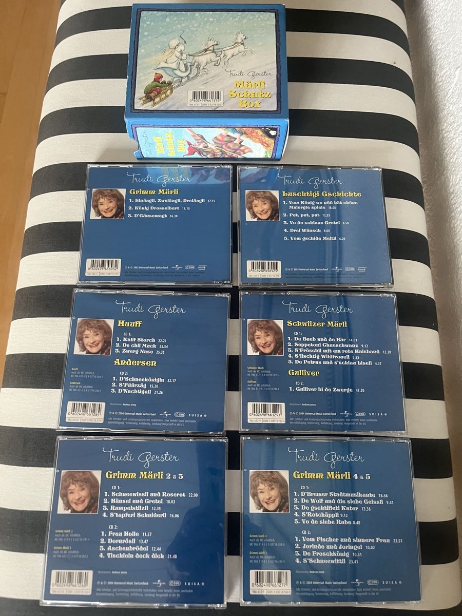 CD: TRUDI GERSTER - 10 CD MÄRLI SCHATZ BOX  – Usato da Rorschacherberg venduto da Artmaru 1