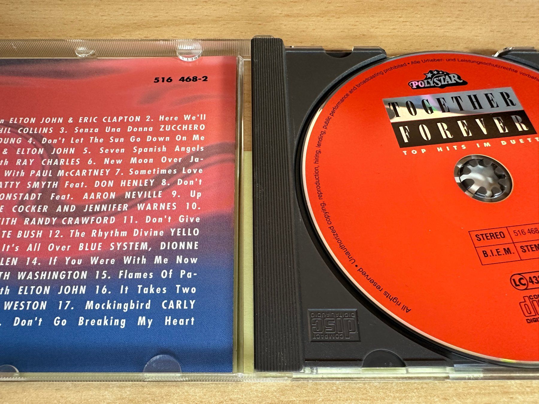 CD: Various – Together Forever – Usato da Rikon im Tösstal venduto da Alpenmutz 2