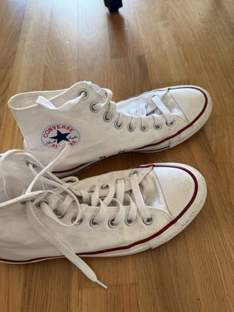 Weisse Converse All Stars Chucks, Grösse 39.5