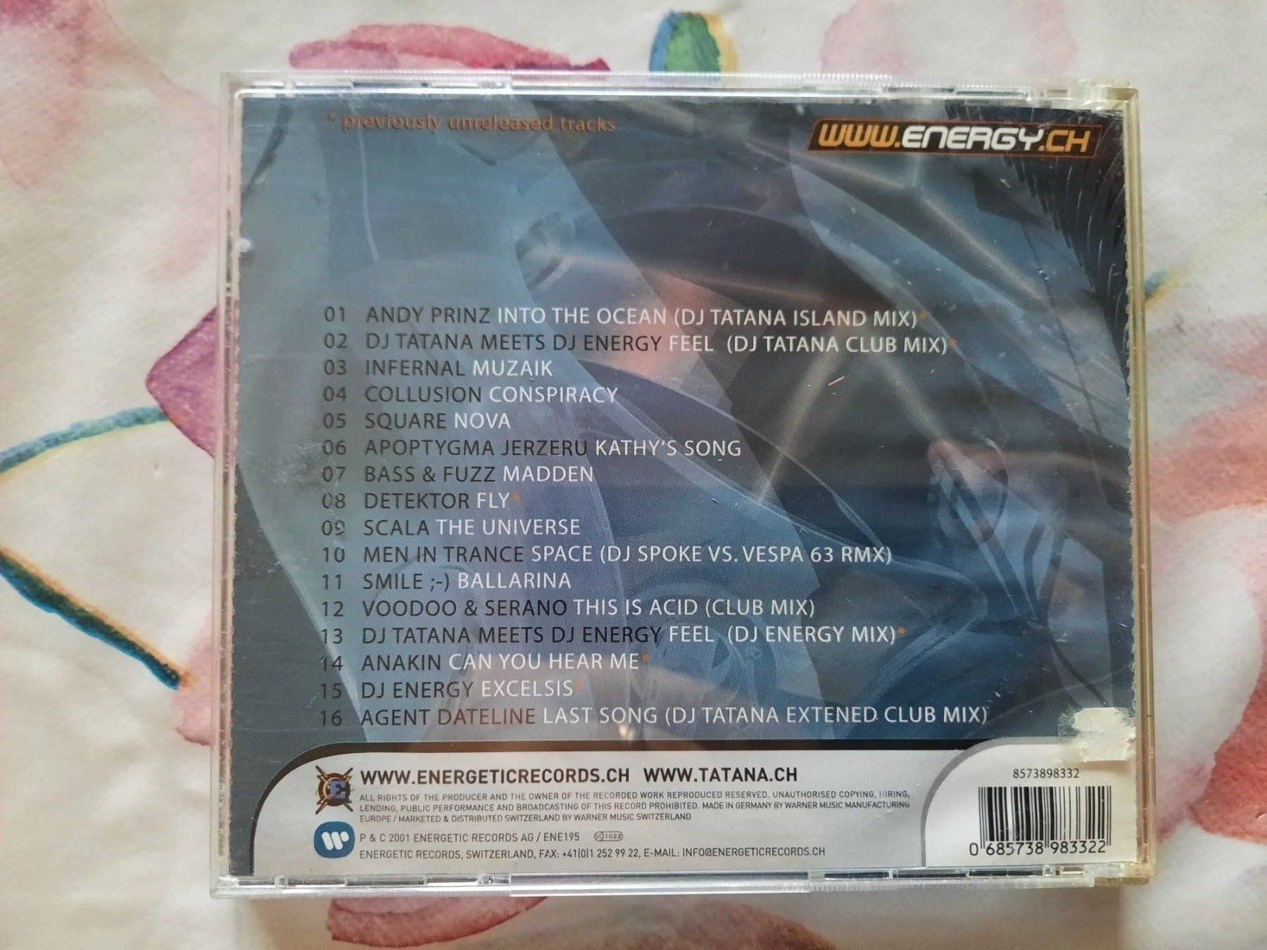 CD: CD Energy 01 - DJ Tatana – Usato da Pully venduto da bro_n52j 1