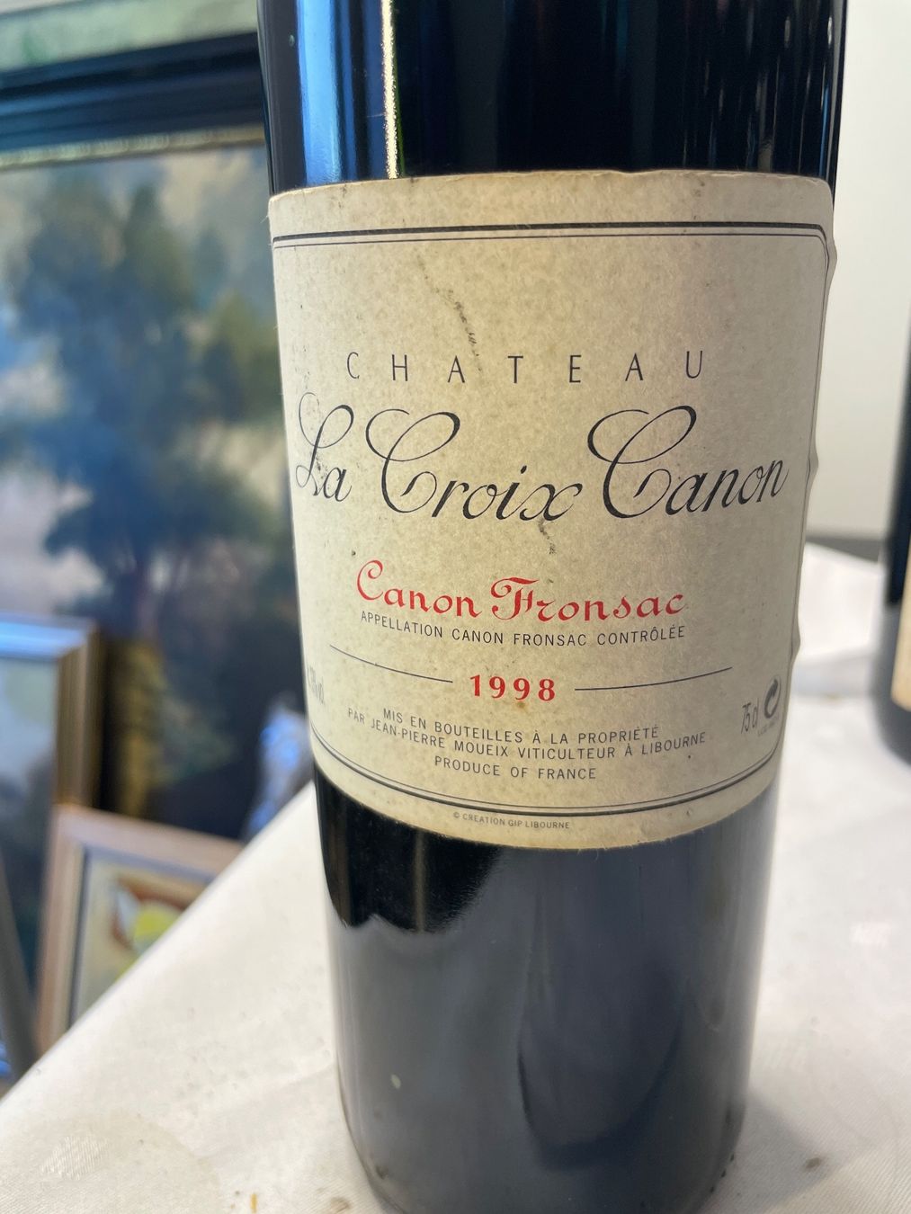 Vino: Château La Croix Canon 1998 – Usato da Hölstein venduto da kolumbus1964 1