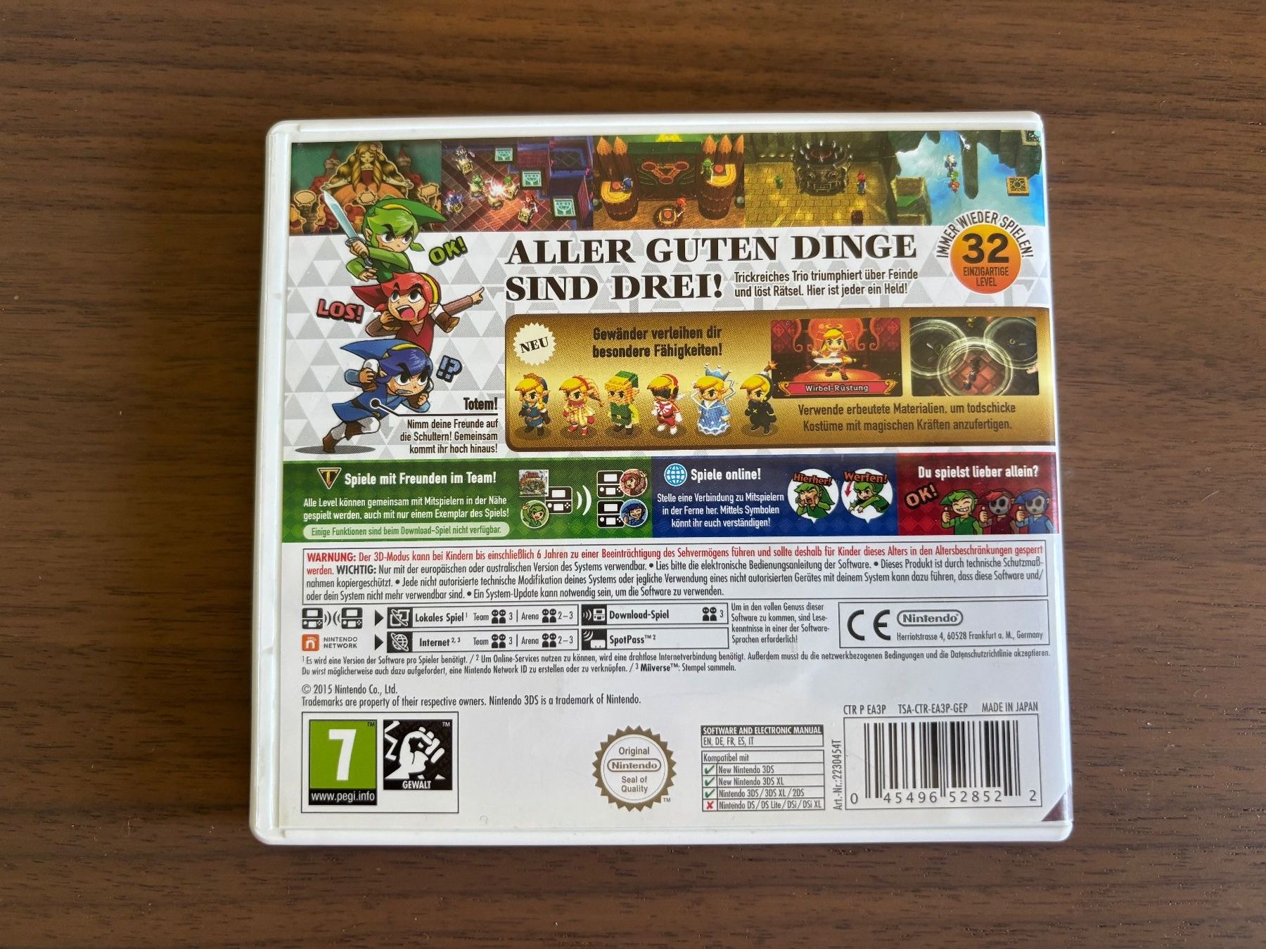 Nintendo Giochi: Zelda Tri Force Heroes [3DS] – Usato da Killwangen venduto da Ryusens 1
