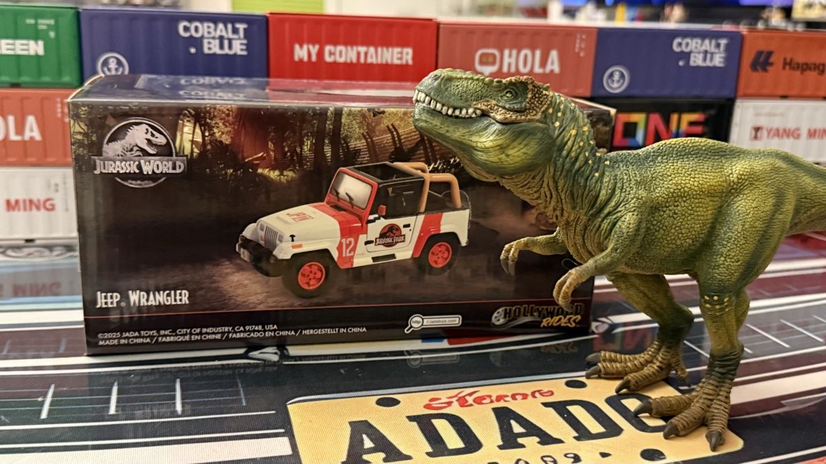 Jeep Modellini d'auto: Jurassic World Jeep Wrangler – Nuovo e nell'imballaggio originale da Basel venduto da Zomeg 6