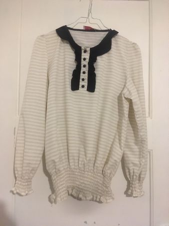 Schöne Bluse, gestreift