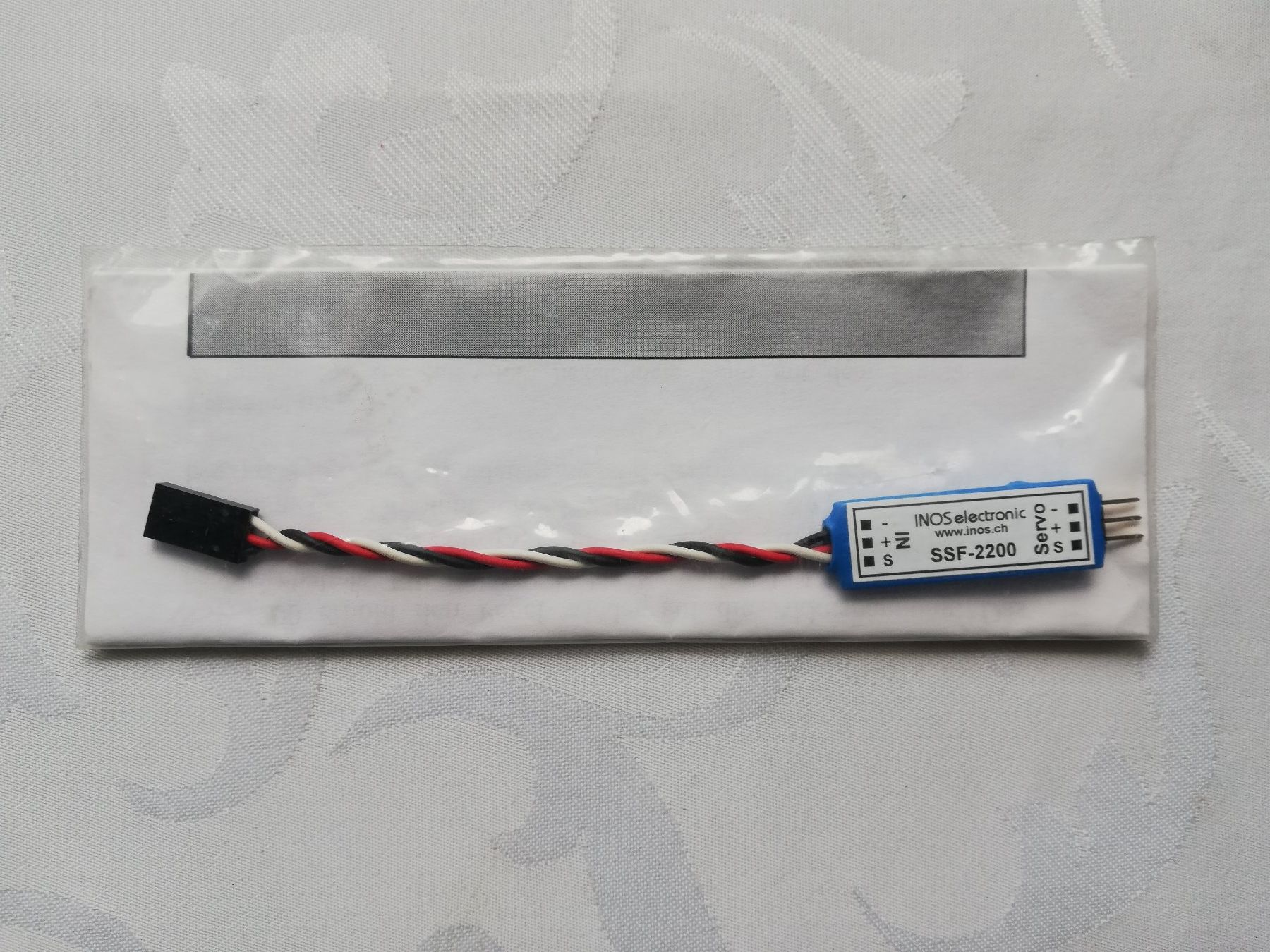 RC Modellbau: Servosignal Filter SSF-2200 von INOS electronic – Neu und originalverpackt aus Flüh von AMS-Modellbau