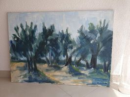 Olivenhain in der Provence - Anne-Marie Bodmer Büchler