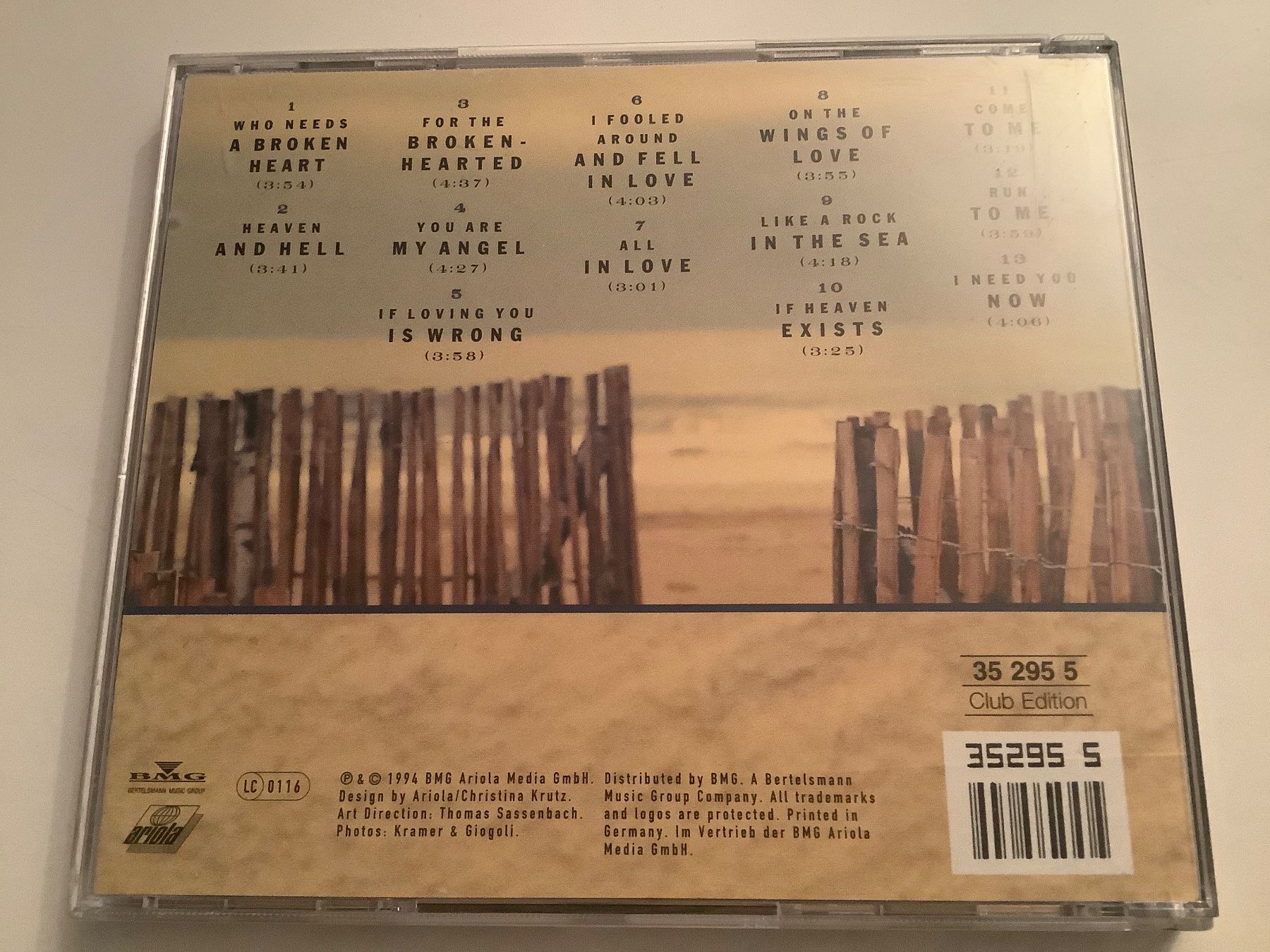 CD: Christopher Barker / All in love / 1994 – Usato da Dübendorf venduto da Shreck 1
