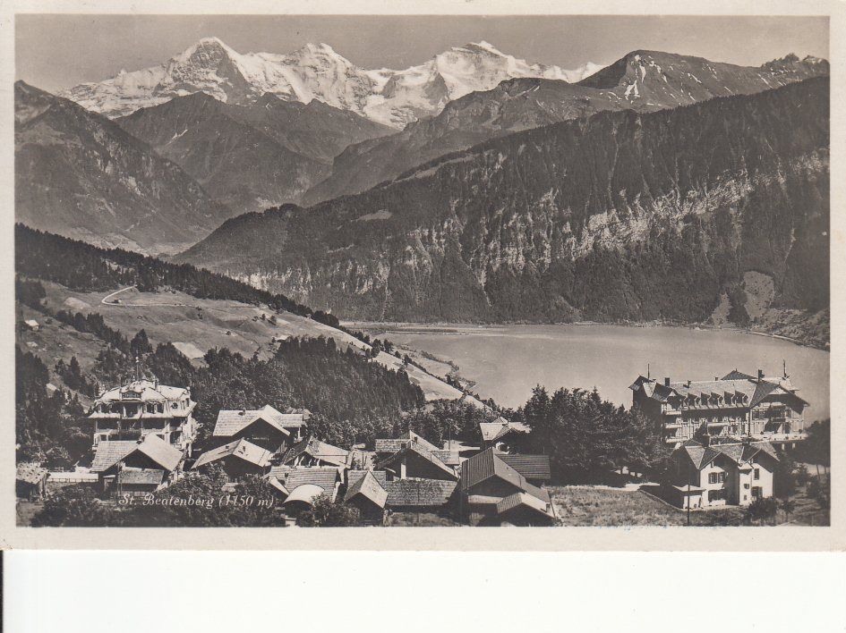 Ansichtskarten: Beatenberg 1923 – Gebraucht aus Bürglen TG von StampGraf