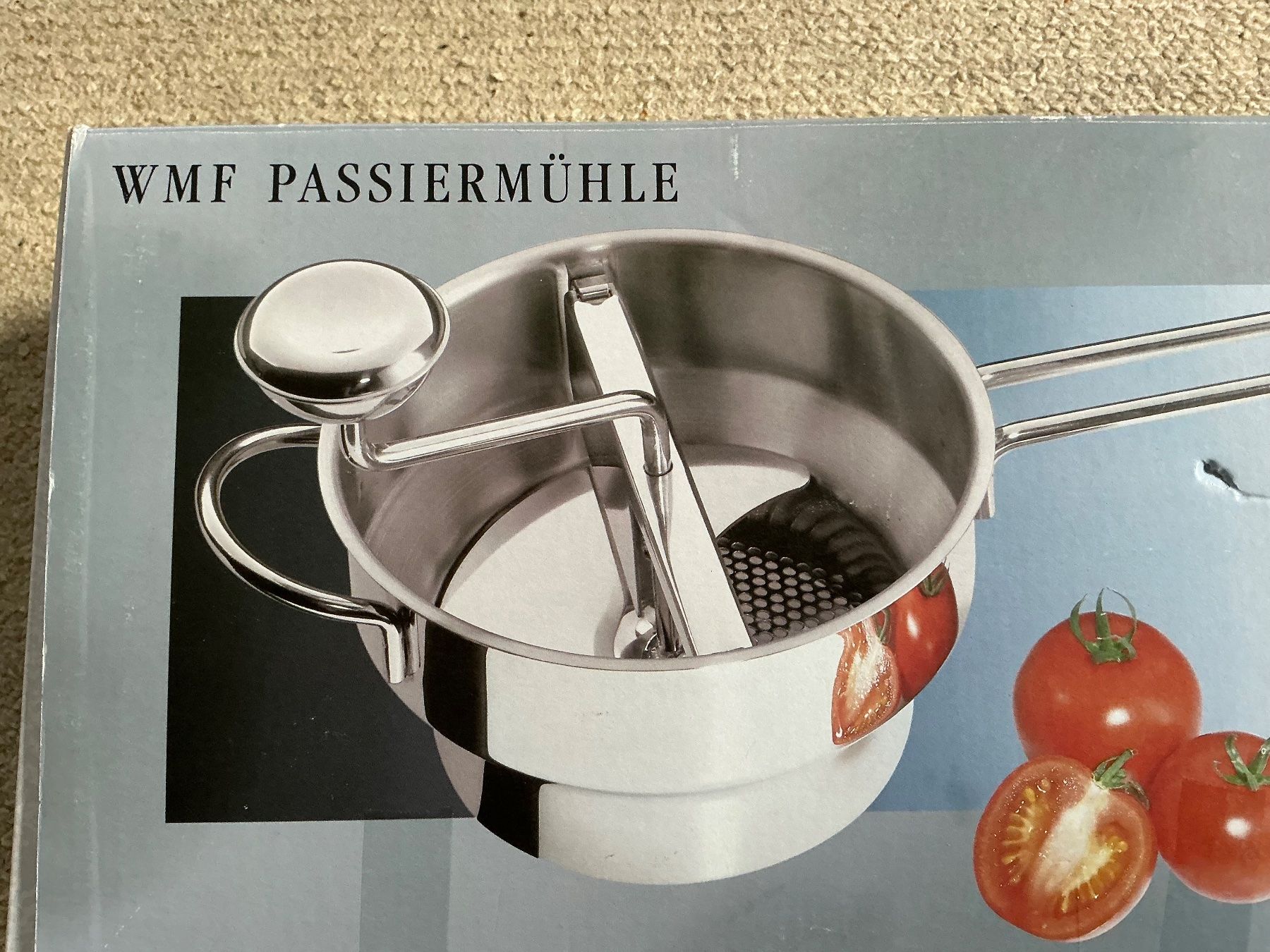 WMF Passiermühle aus Edelstahl (Gebraucht) in Jona für CHF 30 – mit Lieferung auf Ricardo kaufen