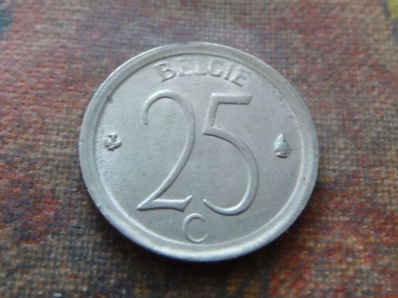 Tutti le monete: BELGIQUE  25  Centimes  1969 – Usato da Romanel-sur-Lausanne venduto da Swift13 1