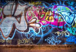 📌 Street Art Fotohintergrund 150 x 100cm