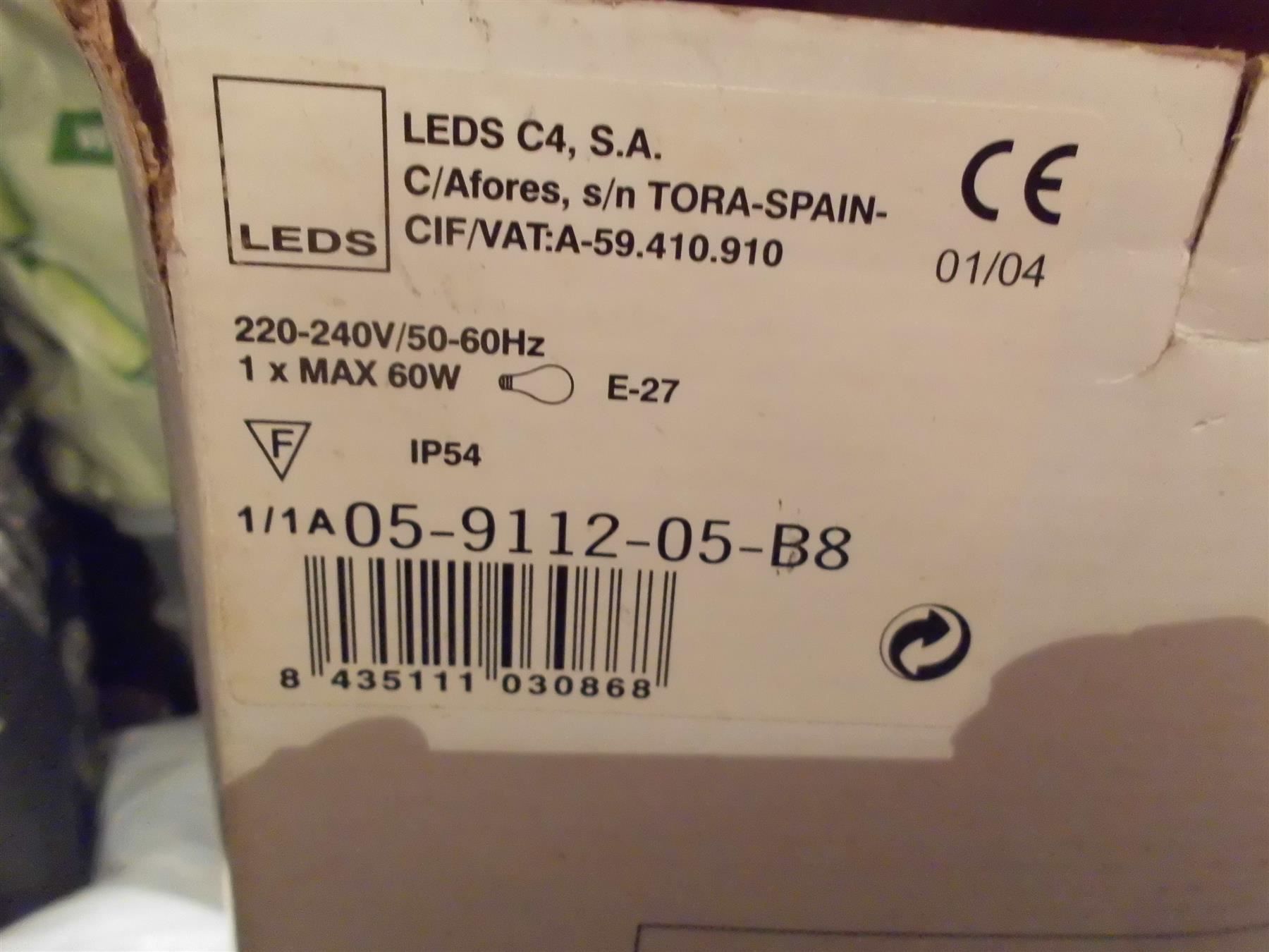 Lampade: Wandleuchte, schwarz, neu/verpackt – Nuovo e nell'imballaggio originale da Zürich venduto da abraxas1291 3