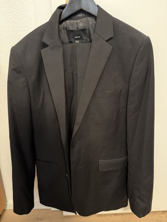 Schwarzer Herren SET Anzug von H&M, Grösse 50