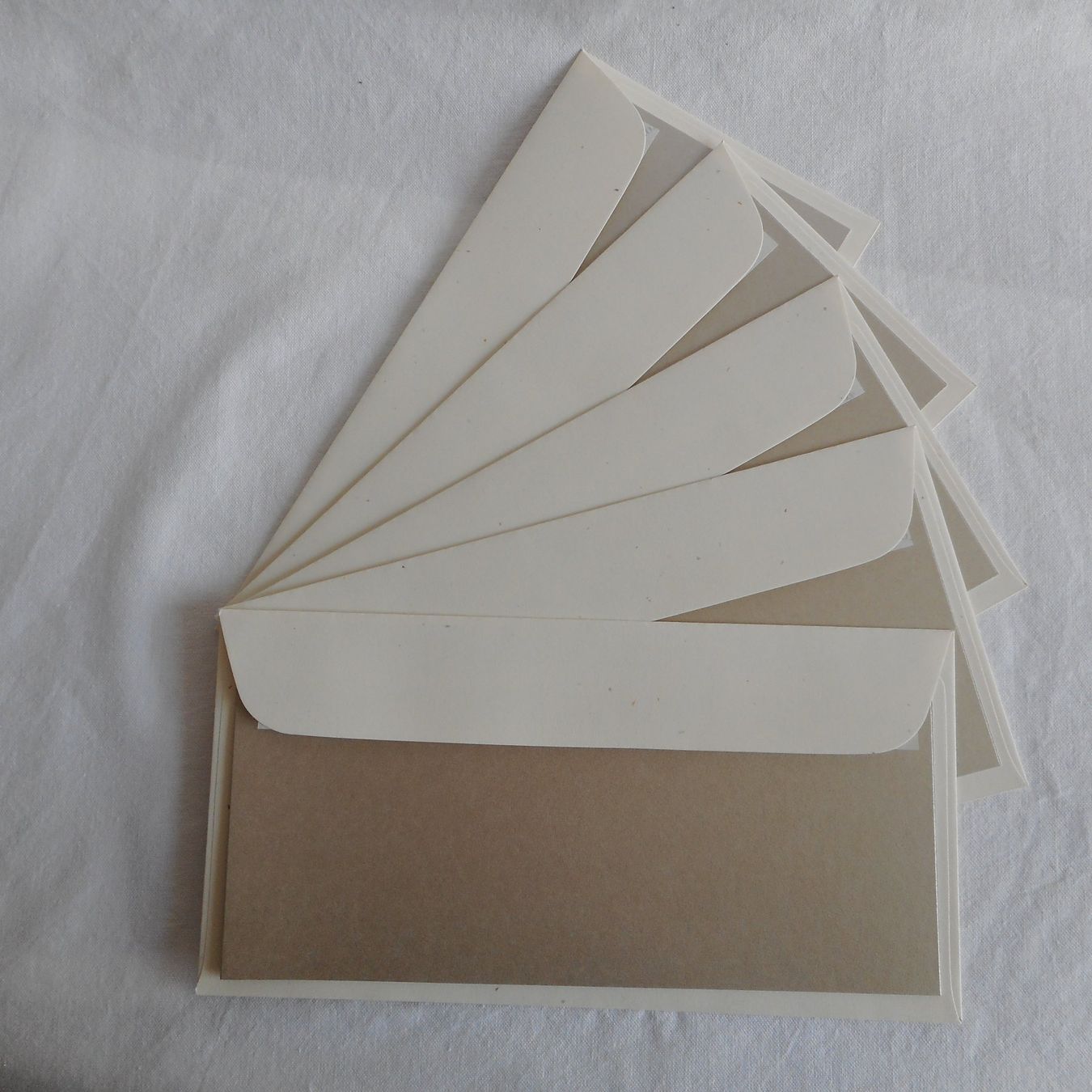 Cartoline: Schreibset Karten & Couverts Gold/Beige – Nuovo (secondo la descrizione) da Niederlenz venduto da Berghem