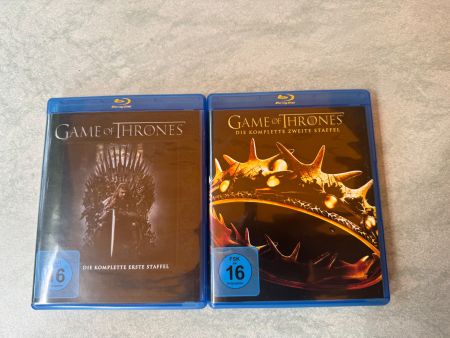 Game of Thrones 1. und 2. Staffel blue ray