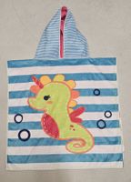 Kinder Badeponcho Seepferdchen onesize