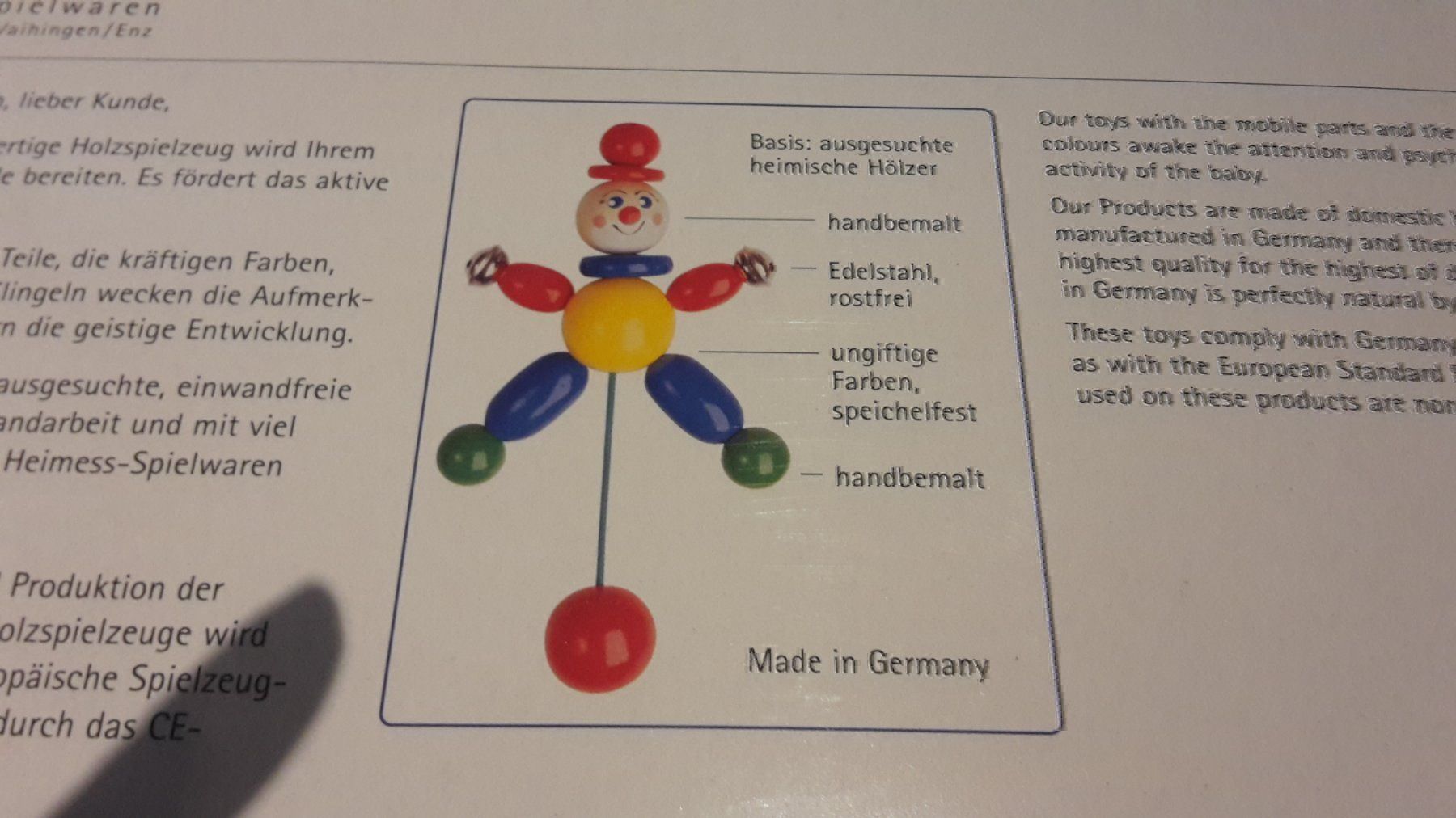 Spielzeuge: Trim gym Bärchen Kinderwagenkette – Neu und originalverpackt aus Schwarzenburg von Flamingo07 1