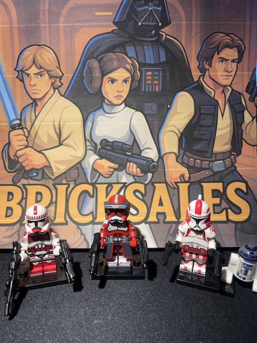 Star Wars Figuren: Star Wars Stone Thire Corusant Trooper Figur Lego-Komp. – Neu (gemäss Beschreibung) aus Zufikon von BrickSales