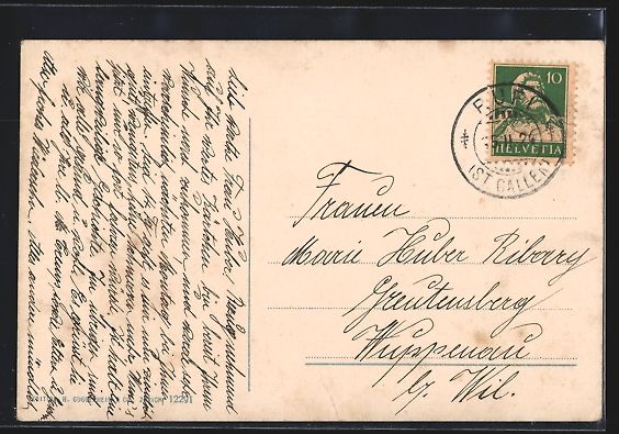 Cartoline postali: AK Rorschach, Partie am Hafen, Eisenbahn – Usato da Berlin venduto da bartko-reher 1