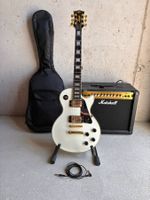 Jaws Custom E-Gitarre + Marshall MG30DFX Amp