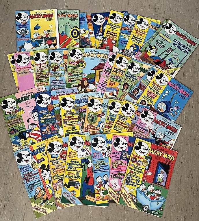 Fumetti: Micky Maus Hefte Jg 1984 Retro Sammler – Usato da Bern venduto da daskannweg