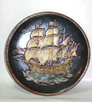 Keramik-Wandteller Kunstkeramik Karlsruhe (Gerst Erwin)
