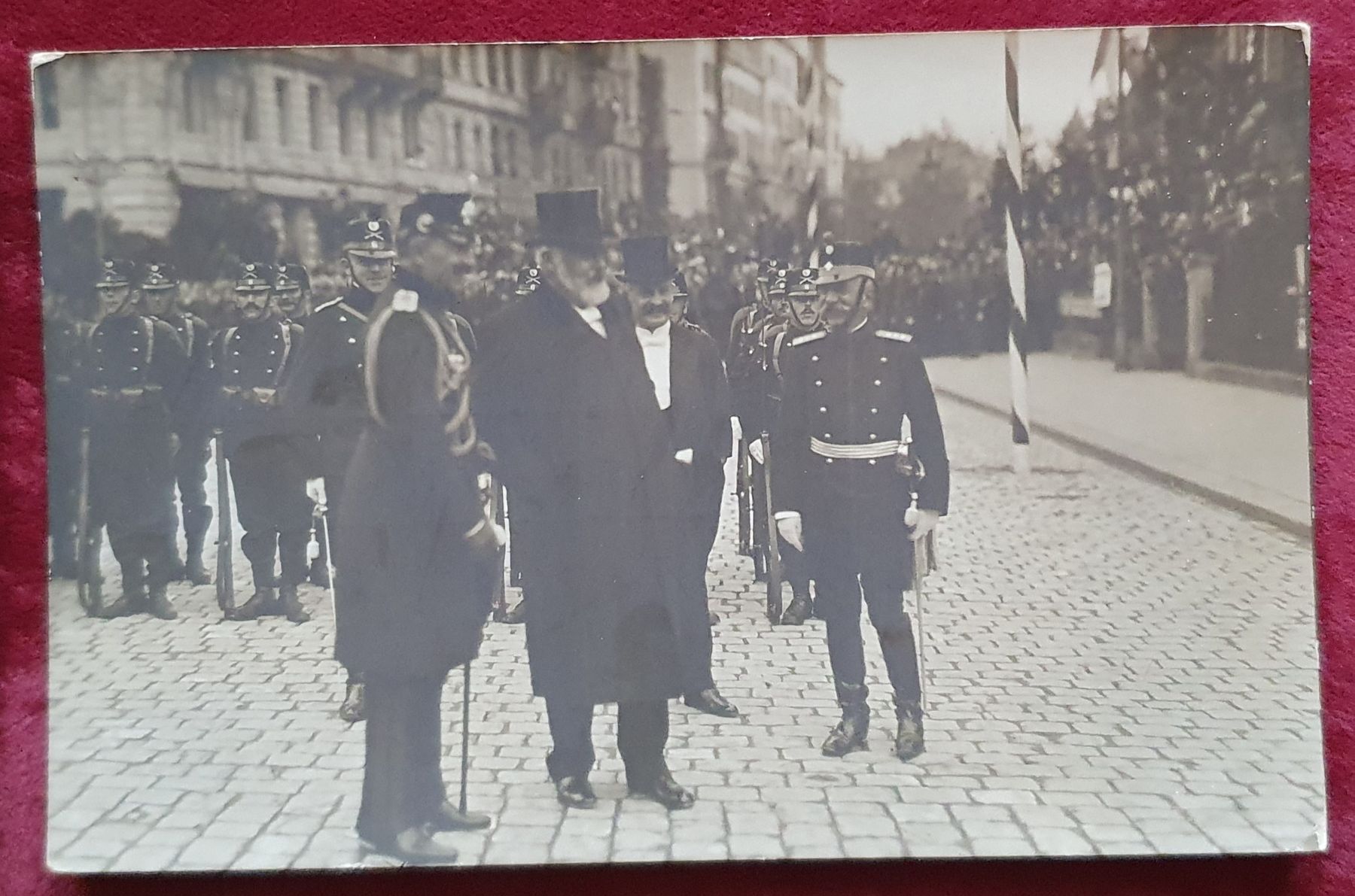Cartoline postali: 4 Ansichtskarten, Kaiser Wilhelm II – Usato da Kreuzlingen venduto da Rschweiz1 2