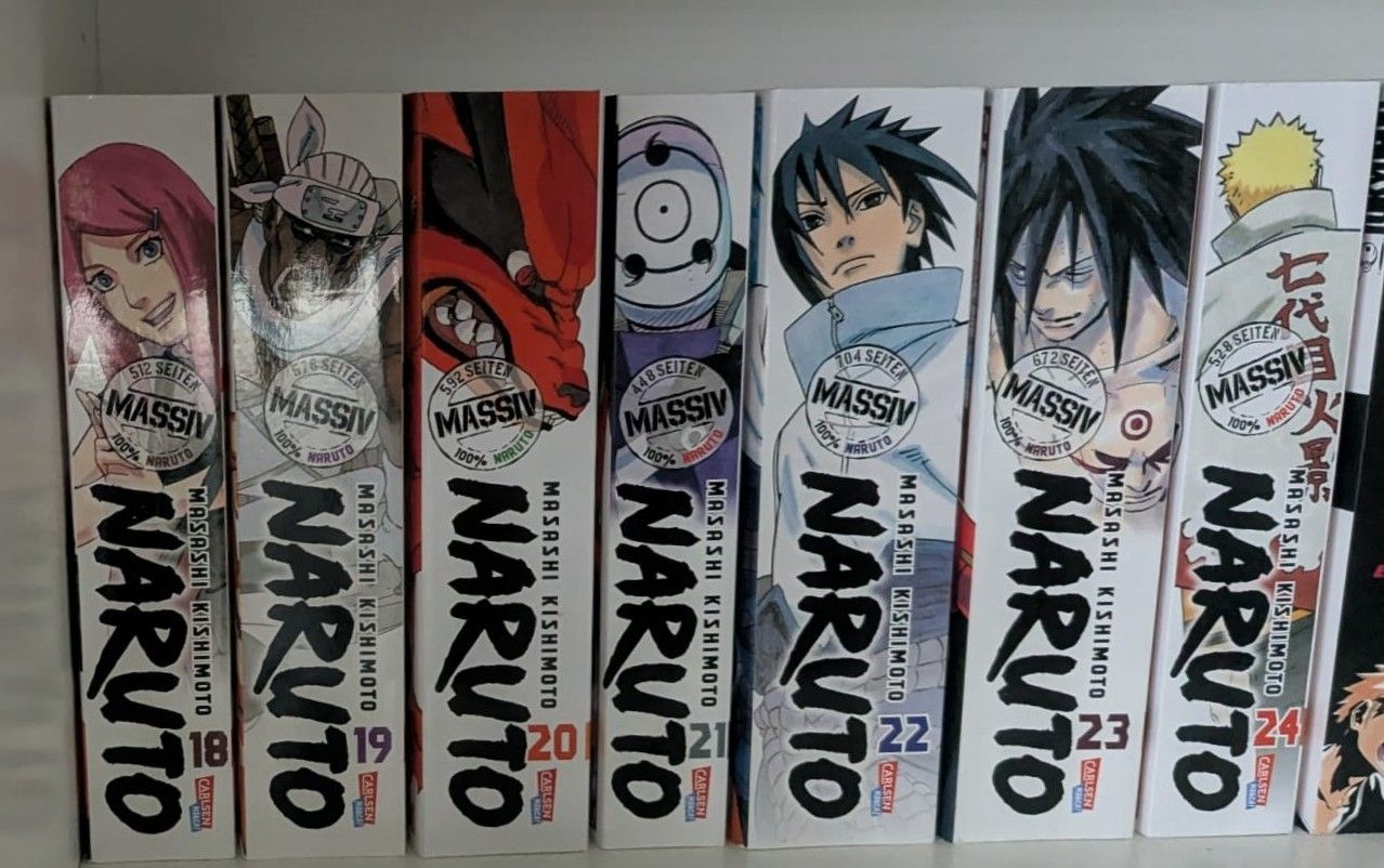 Bücher: Naruto massiv Band 1-24 – Gebraucht aus Beinwil/Freiamt von 1Lar1 1