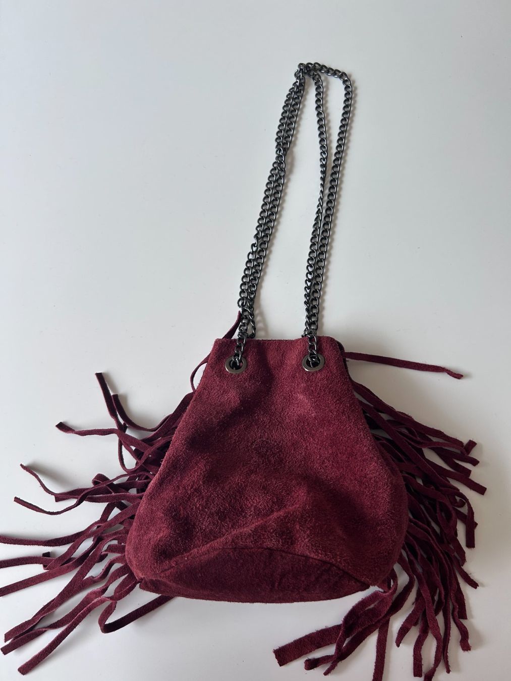 Zara Taschen für Damen: Wildleder Tasche – Gebraucht aus St. Gallen von look-twice