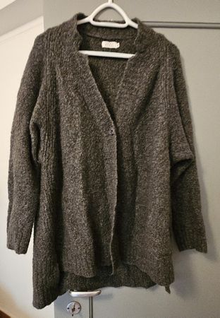 Gilet long vert laine taille M marque Massaï