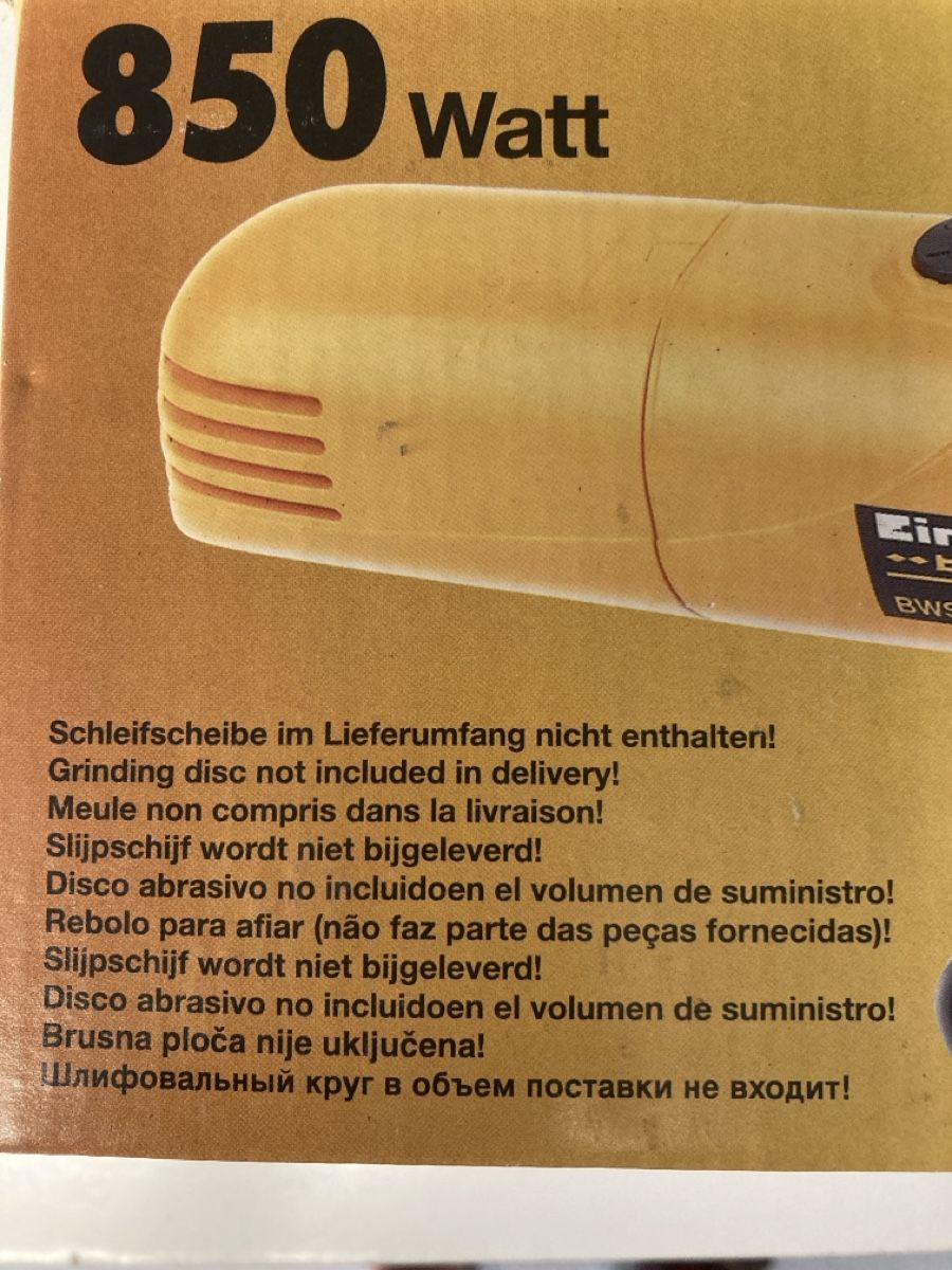 Einhell Tutti gli attrezzi: Winkelschleifer/Trennscheibe – Usato da Wallenwil venduto da Clare1 2