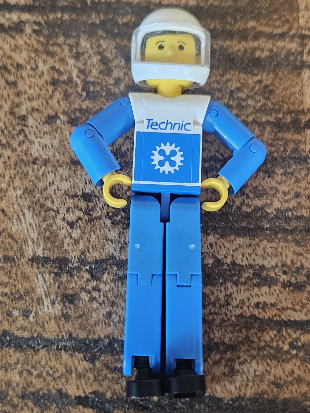 Lego Baukästen: lego figurine tech005a Technic Figure Blue Legs,  – Gebraucht aus Confignon von Ecrofigs