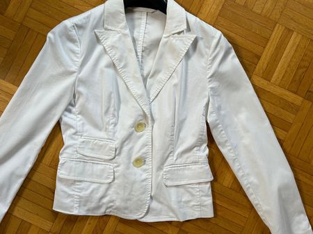 Oui Set - Weisser Sommer Blazer, Gr. 36, neu