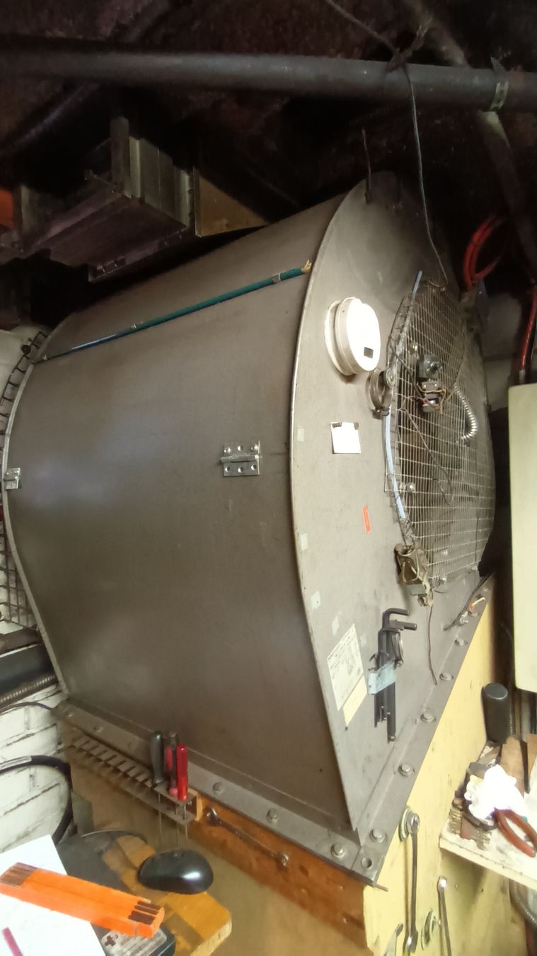 Ventilatori: Ventilator Masse ca 78x95x105 cm – Usato da Schüpbach venduto da Repeller66 1