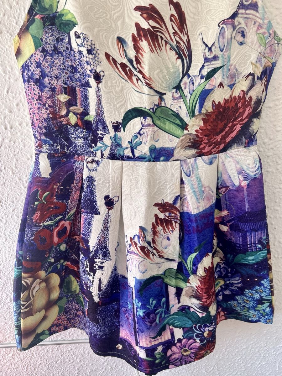 Vestiti: Robe d'été fleurie, taille S-M, comme neuve! – Nuovo (secondo la descrizione) da Carouge GE venduto da Emilynette 2