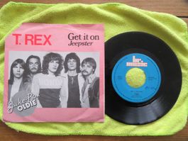 T. Rex Get it on Jeepster 7" Vinyl guter Zustand