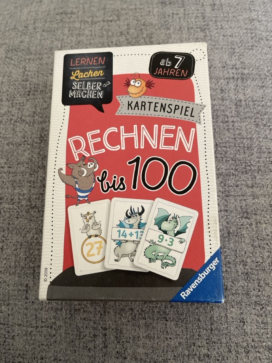 Ravensburger Spiele: Lernspiel Rechnen bis 100  – Gebraucht aus Oberrieden von Boccia1981