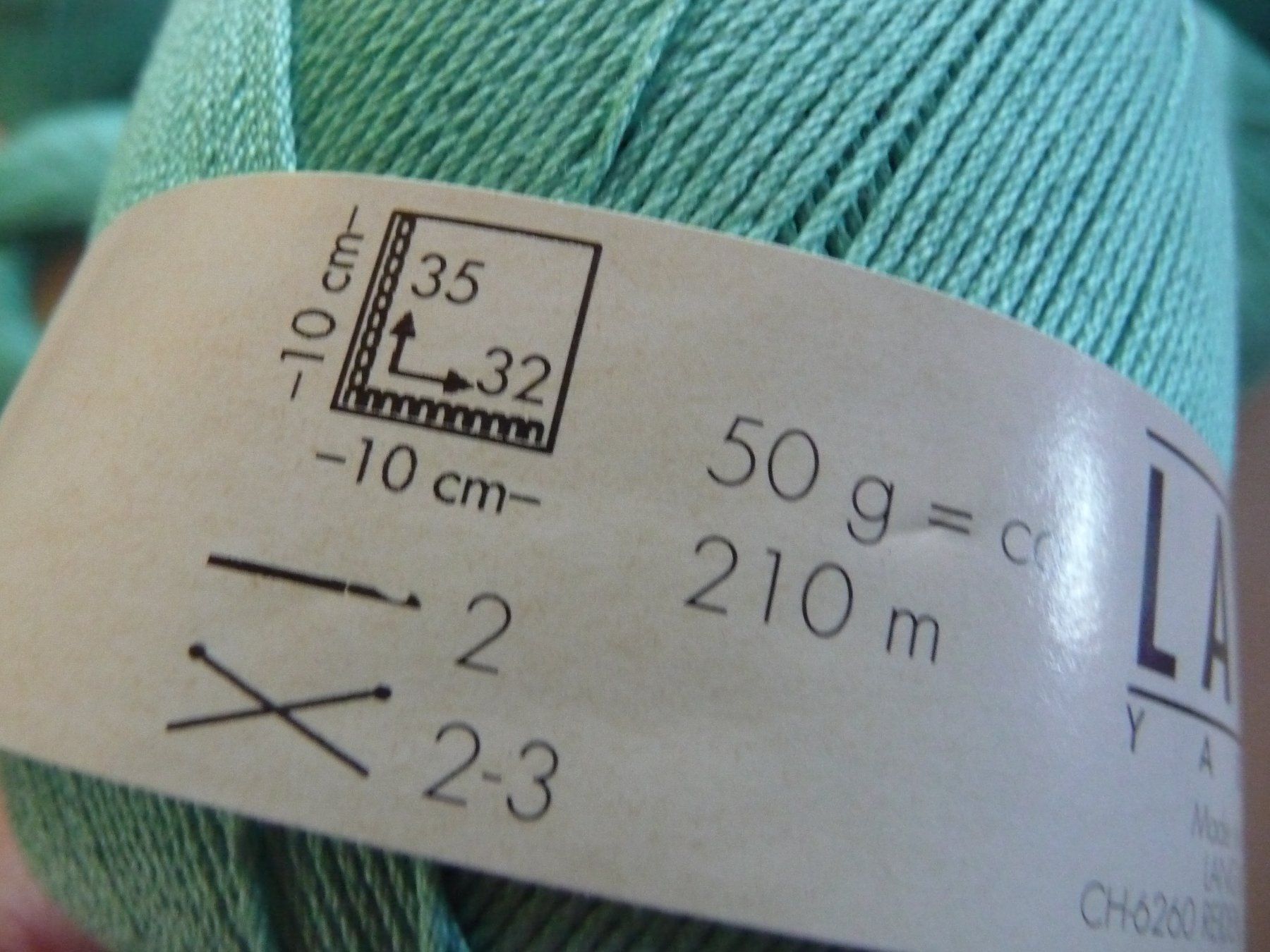 Lang Yarns Lana: 10 Knäuel Marisa Baumwolle – Nuovo (secondo la descrizione) da Kirchberg BE venduto da lavendel02 4