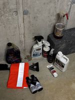 Diverse Fahrzeug Reinigungsprodukte