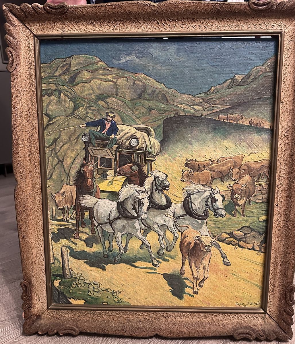 Tableaux: Die Gotthardpost – D'occasion à Altdorf UR par Freakr11