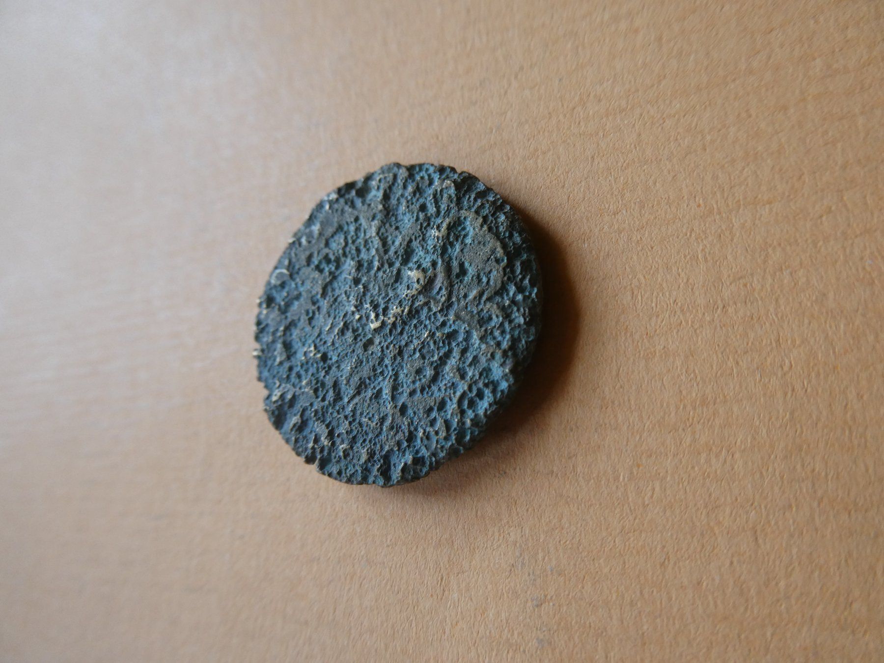 Alle Münzen: grosse uralte Bronzemünze  26 mm     9.44 g – Gebraucht aus Hinterforst von Rohusri 3