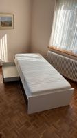 Bett mit Stauraum, Lattenrost und Matraze