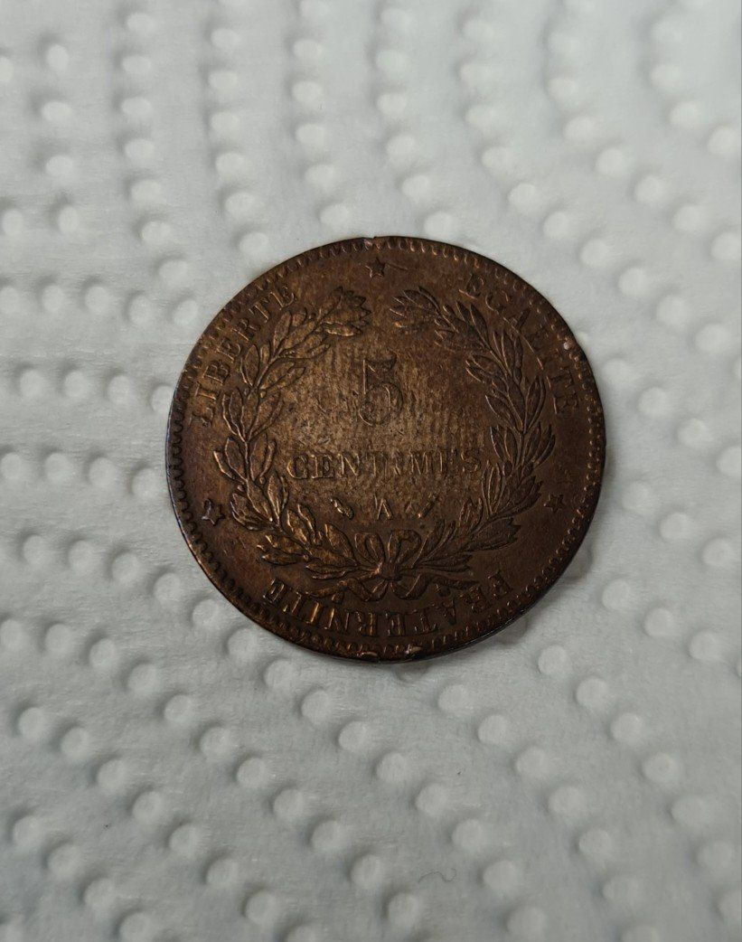 Tutti le monete: Münze 5 Centimes 1890 – Usato da Zell LU venduto da Jamaila 1
