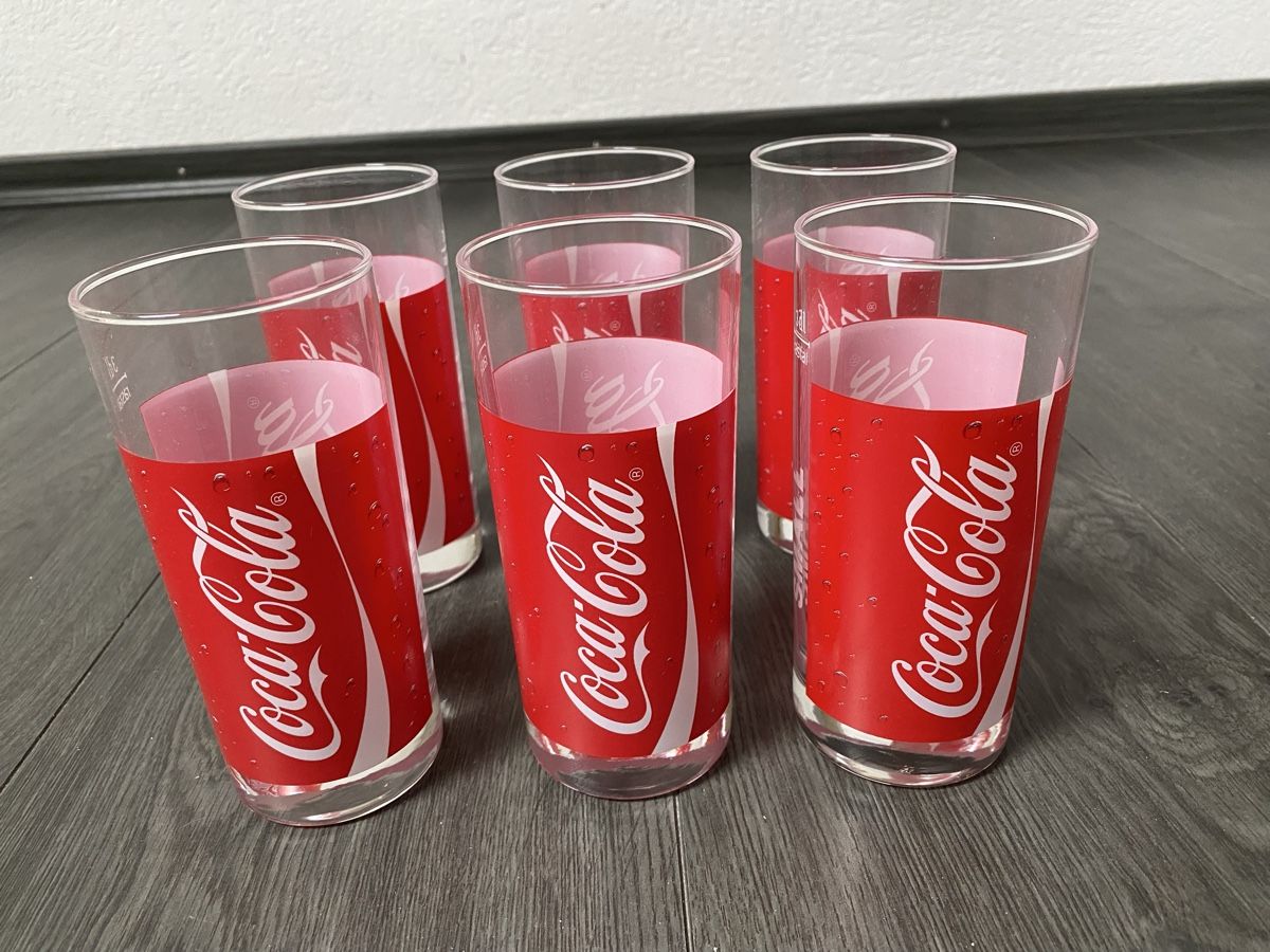 Coca-Cola Bicchieri: 6 Gläser von Coca-Cola 3dl – Nuovo (secondo la descrizione) da Hägglingen venduto da Karin0802 1