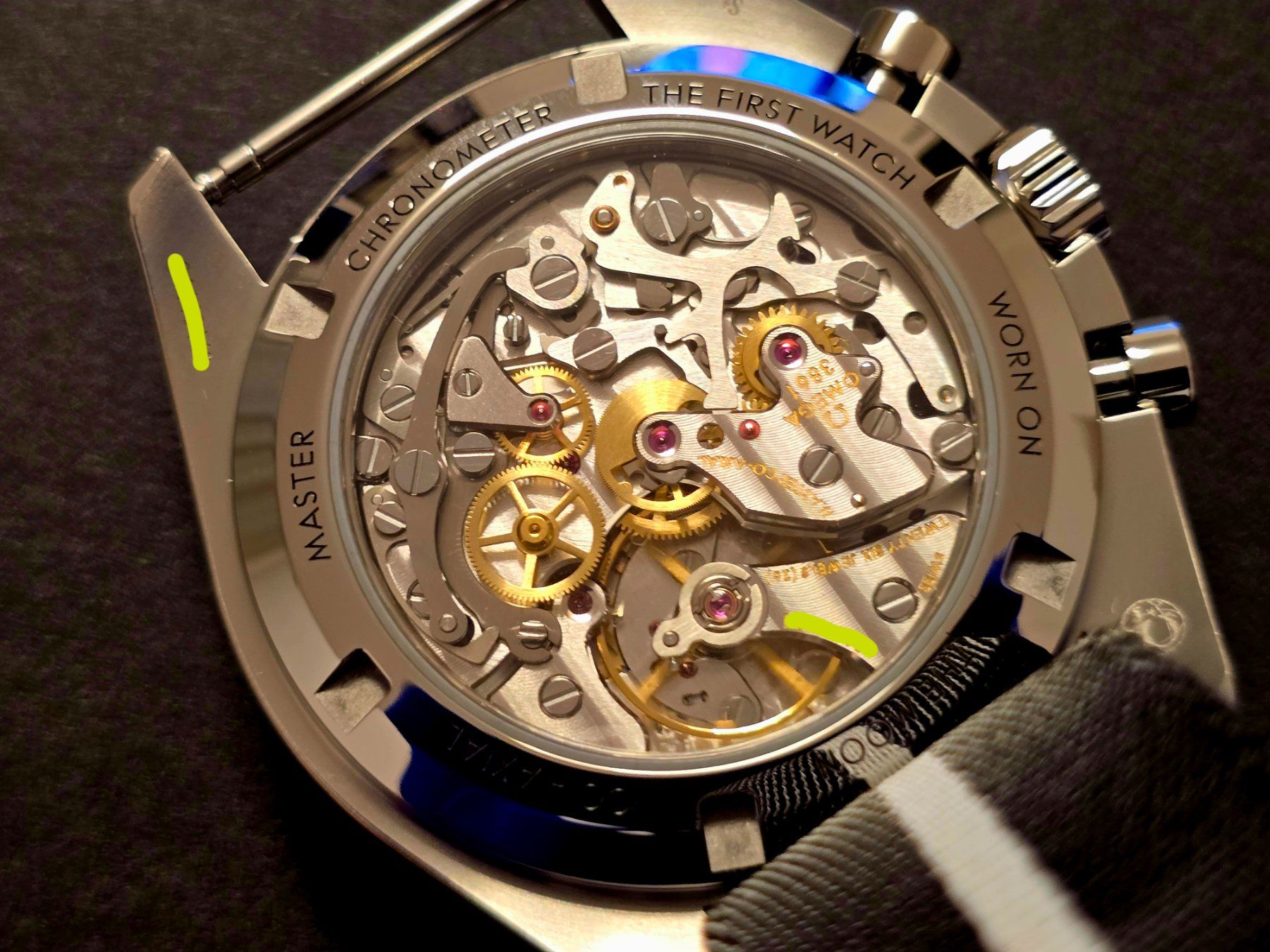 Omega Uhren: Omega Speedmaster Moonwatch Saphir Kaliber 3861 – Gebraucht aus Basel von Esmen 1