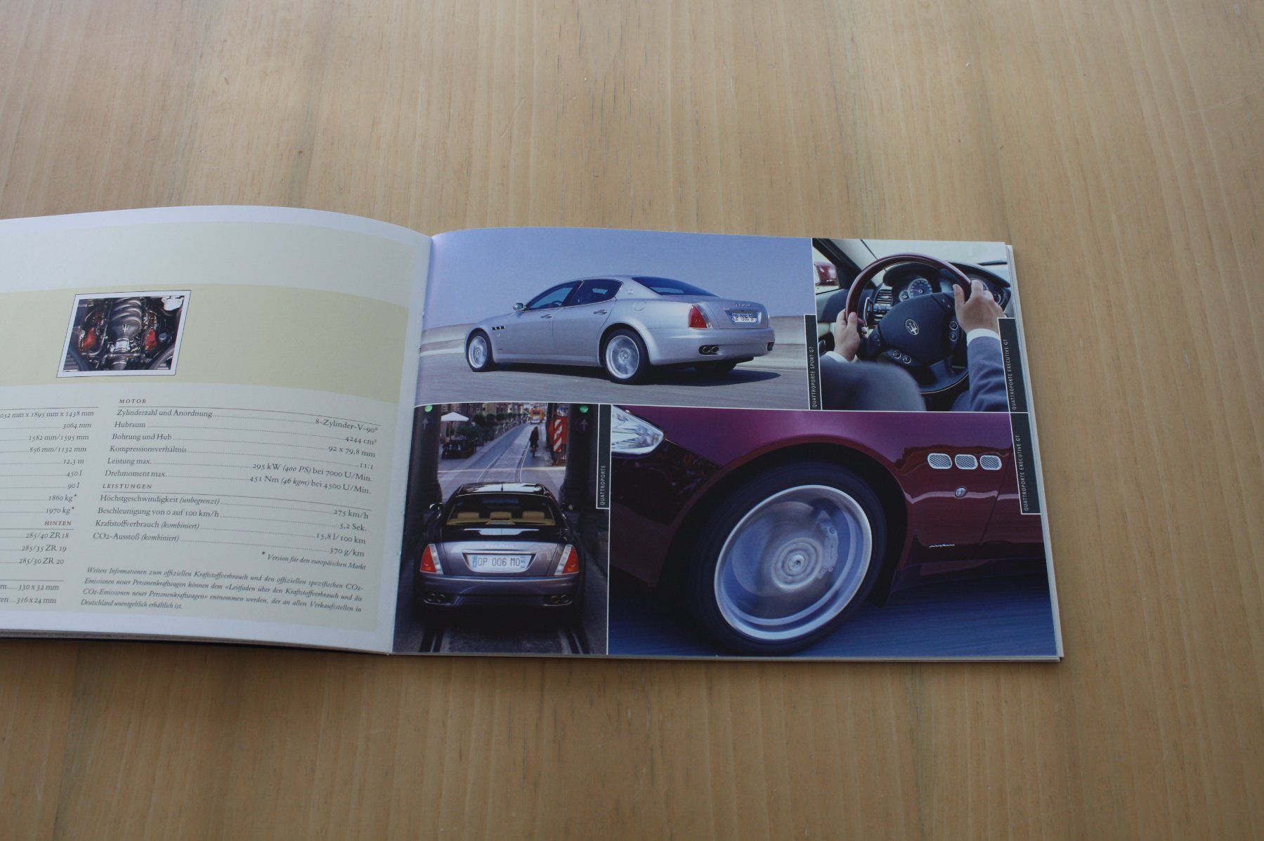 Maserati Documenti: Maserati Presse Prospekt und CD  Genf 2006 – Usato da Wikon venduto da erwin400 5